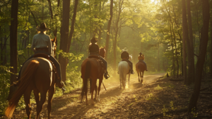 horseback riding in MO