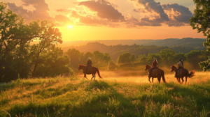 horseback riding in MO